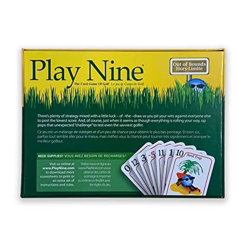 PLAY NINE - Golf Card Game for Families