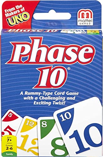 Mattel Games Phase 10 Card Game
