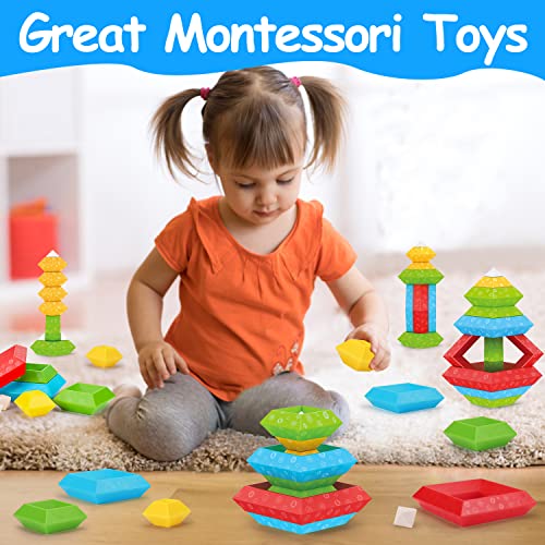 Stackable Educational Montessori Toys for Kids
