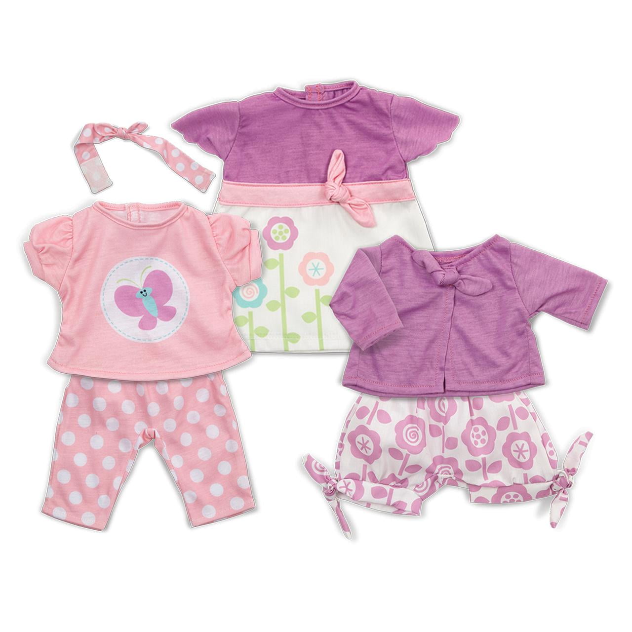 Mix & Match Doll Clothes Set for Kids