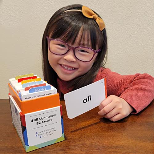 Sight Word and Phonics Flash Cards with Games