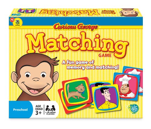 Curious George Memory Game for Kids Age 3+