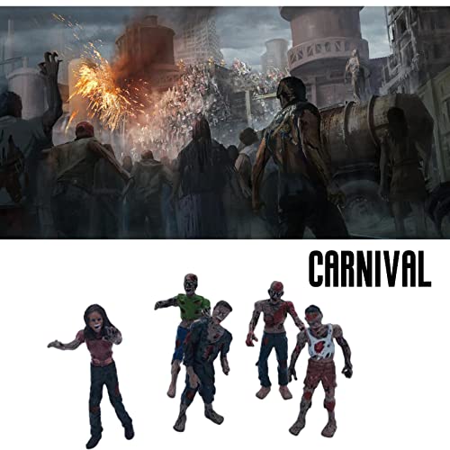 Military and Zombie Action Figure Playset for Kids