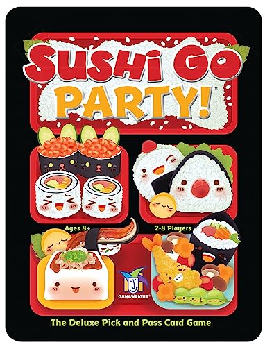 Sushi Go Party! Deluxe Card Game - Multicolored
