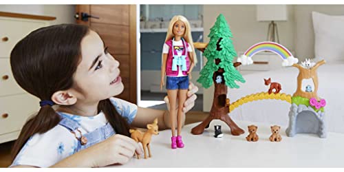 Barbie Wildlife Set with 10 Animal Figures