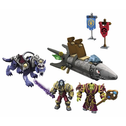 Mega Bloks World of Warcraft Barren Lands Chase