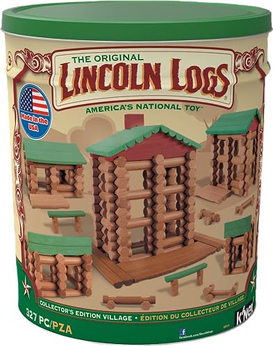 Lincoln Logs Village - 327 Pieces - Ages 3+