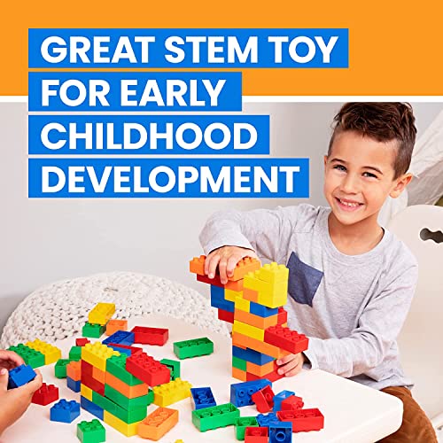 Prextex Mega Blocks for Toddlers - 50 Pieces