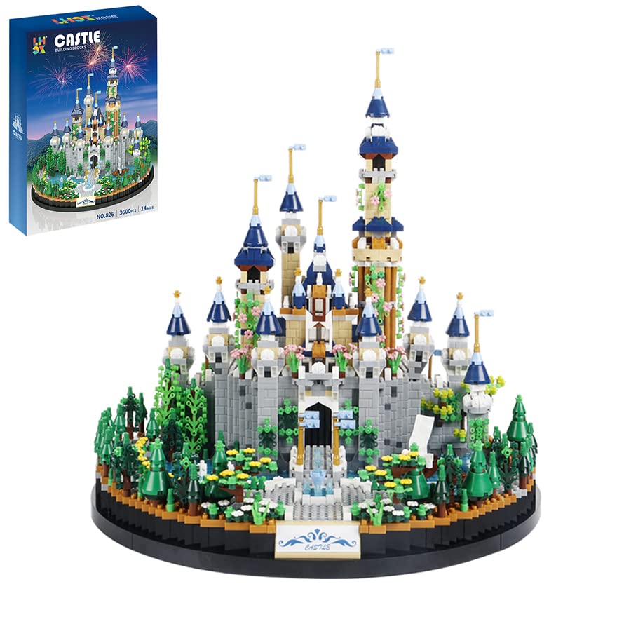 3600PCS Dream Palace Building Blocks for Kids