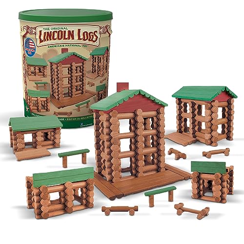 Lincoln Logs Village - 327 Pieces - Ages 3+