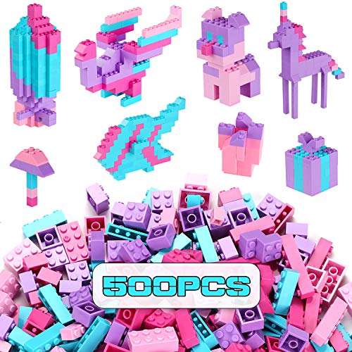500-Piece Classic Building Blocks Set for Kids