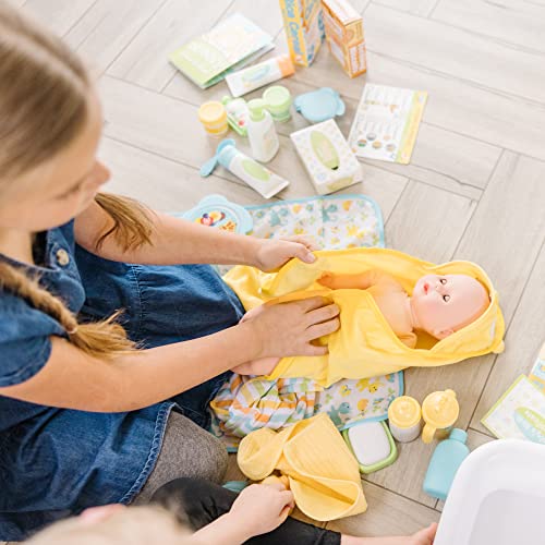Melissa & Doug Deluxe Baby Care Play Set