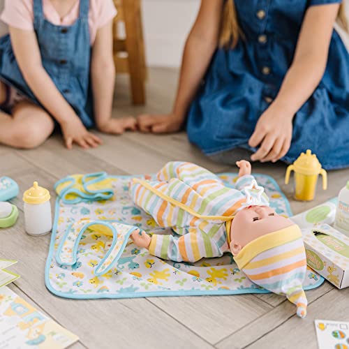 Melissa & Doug Deluxe Baby Care Play Set