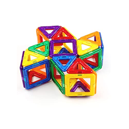 62-Piece Educational Magnetic Building Blocks