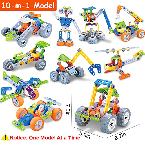 167PCS Building Blocks STEM Toys for 5 6 7 8+ Year Old Boys Birthday Gifts Educational Autistic Toy Building Set Stem Projects for Kids Ages 5-7 4-8 6-8 8-12 Creative Learning Games Steam Activities