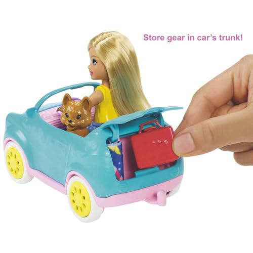 Barbie Chelsea Toy Car & Camper Set