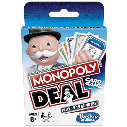 Monopoly Deal-Quick Card Game for Families/Kids