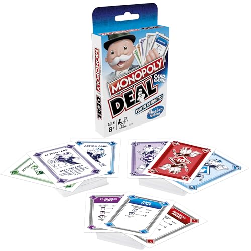 Monopoly Deal-Quick Card Game for Families/Kids
