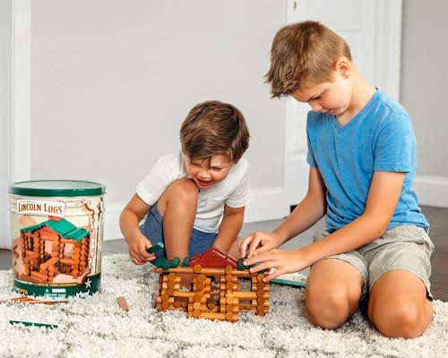 100th Anniversary Lincoln Logs - Real Wood Building Set