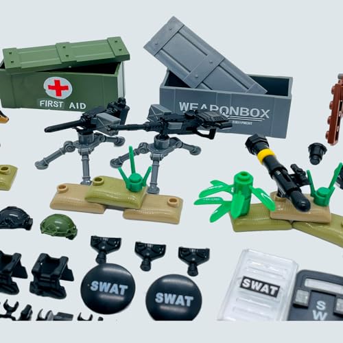 Battleground Block Toys with Military Accessories