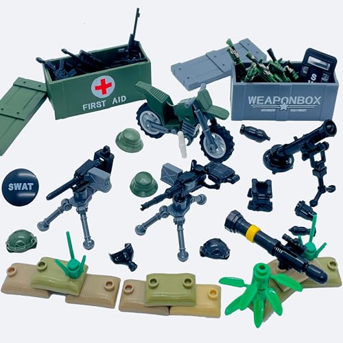 Battleground Block Toys with Military Accessories