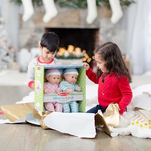 Melissa & Doug Twin Baby Dolls with Accessories