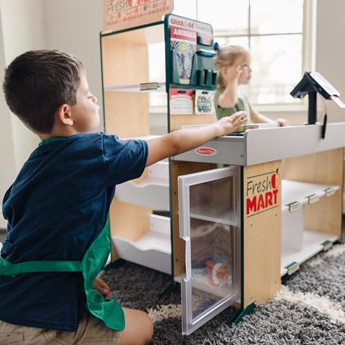Wooden Fresh Mart Grocery Store for Kids