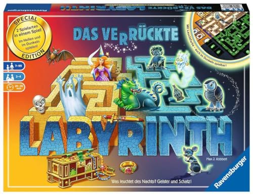 Glow in the Dark Labyrinth Game for Kids