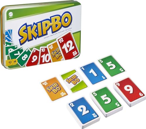 Mattel Skip-Bo Card Game - Family Fun!