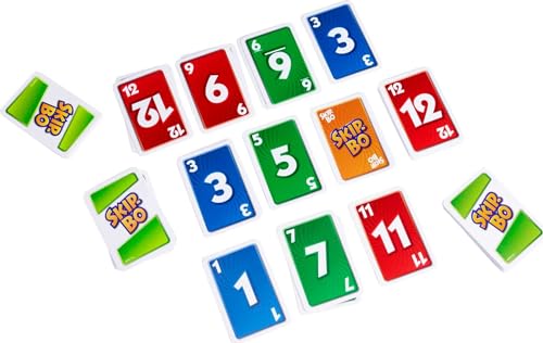 Mattel Skip-Bo Card Game - Family Fun!