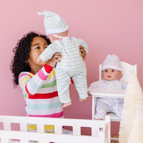 Melissa & Doug Twins Baby Dolls with Accessories