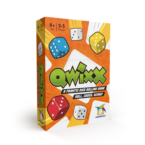 Fast-paced Family Dice Game: Gamewright Qwixx