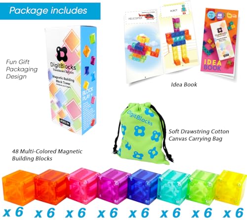 Magnetic Montessori Digit Blocks for Kids