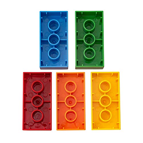 Driddle Big Building Blocks for Kids - STEM Toy - Classic Large Building Bricks - Compatible with All Major Brands - for Children All Ages - 50 Pieces