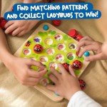 Ladybug's Garden Memory Game for Kids Age 3+