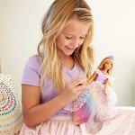 Barbie Princess Doll with Rainbow Gown & Accessories