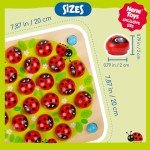 Ladybug's Garden Memory Game for Kids Age 3+