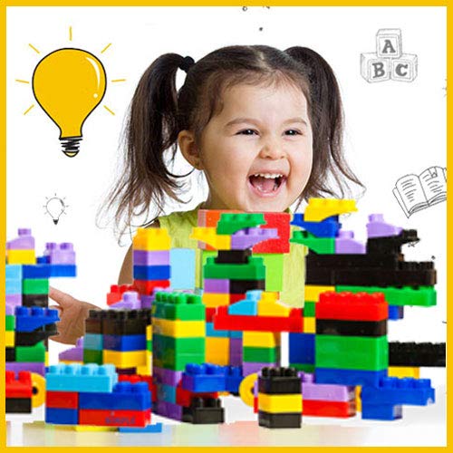 Colorful and Safe Dimple Blocks for Kids
