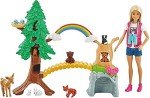 Barbie Wildlife Set with 10 Animal Figures