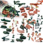 73 Piece Military Action Figure Playset
