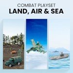 73 Piece Military Action Figure Playset