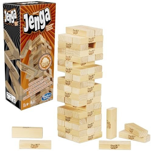 Genuine Hardwood Jenga for Kids