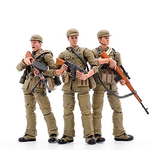4-Inch Military Action Figure Collection Toy - JOYTOY