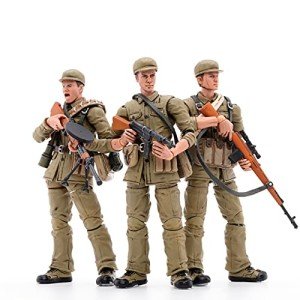 4-Inch PVC Military Action Figure Toy Collection