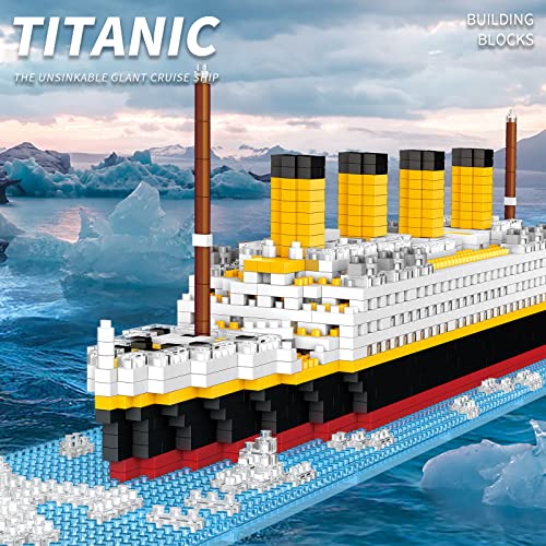 LED Titanic Building Blocks Set - 1706 PCS