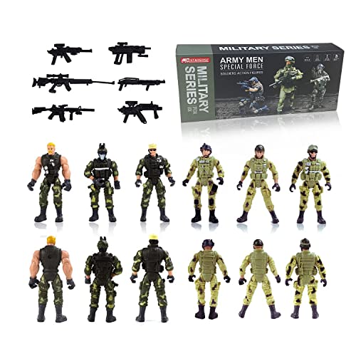 Army Men Action Figures Toy Set for Boys
