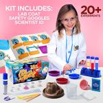 Science Kit for Kids - 20+ Experiments, Lab Coat