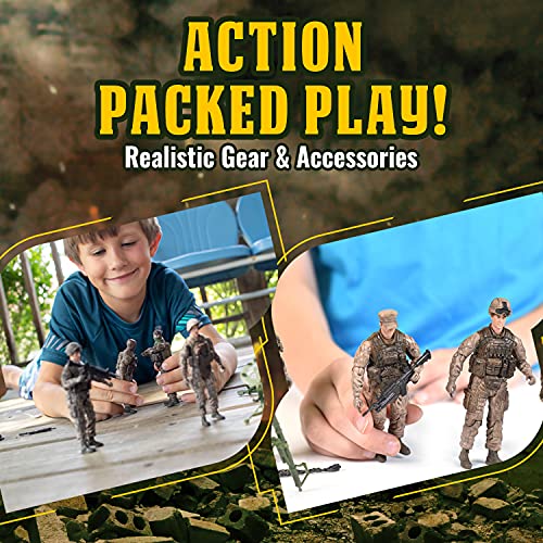 Marine Recon Action Figures - 5 Pack Playset