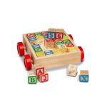 Melissa & Doug ABC Block Cart - Kids Toy