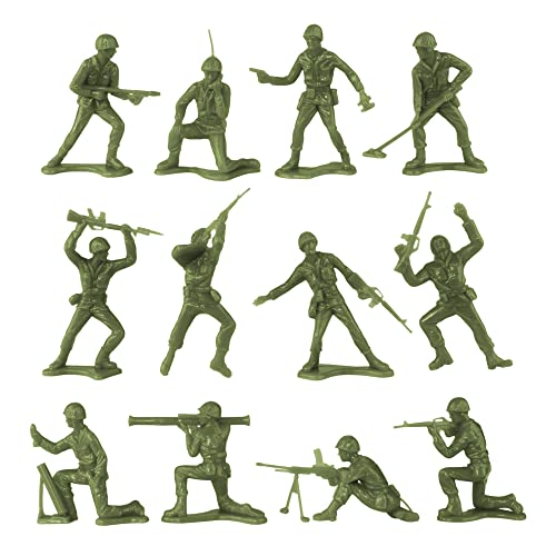 48 OD Green Army Men - USA Made